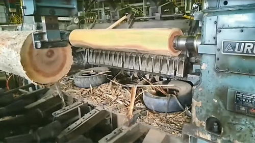 大型木材工厂加工,没想到如此自动化,看着好过瘾